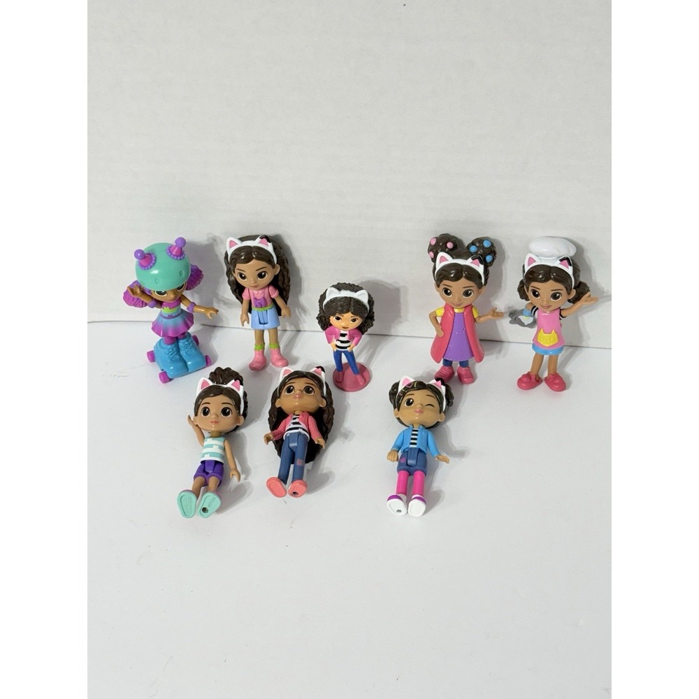 DreamWorks Gabby's Dollhouse Lot of 8 Different Gabby's